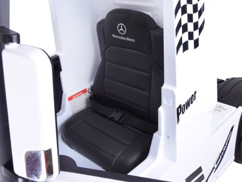 Auto na akumulator TIR Mercedes Benz Actros PA0222 biały Auto na akumulator TIR Mercedes Benz Actros PA0222 biały