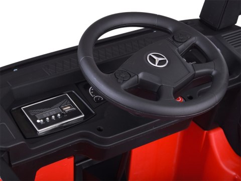 Auto na akumulator TIR Mercedes Benz Actros PA0222 czerwony Auto na akumulator TIR Mercedes Benz Actros PA0222 czerwony