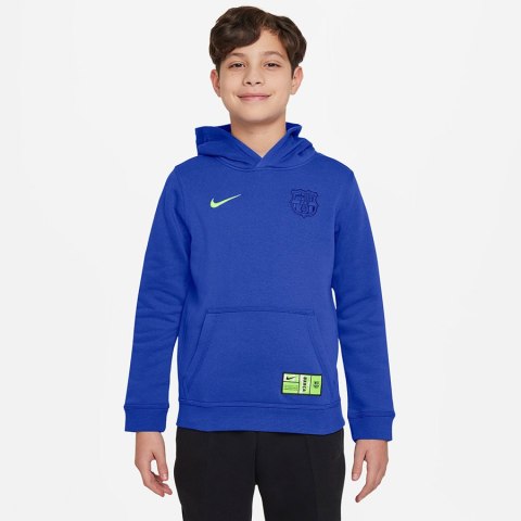 Bluza Nike FC Barcelona Club Jr FQ3449-405 Bluza Nike FC Barcelona Club Jr FQ3449-405
