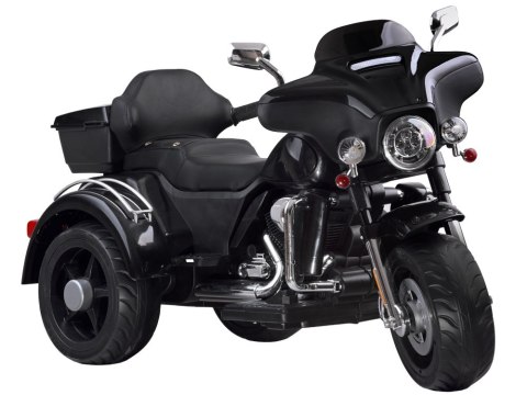 Duży Motor Chopper na akumulator dla dzieci PA0254 czarny Duży Motor Chopper na akumulator dla dzieci PA0254 czarny