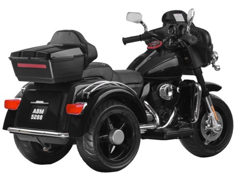 Duży Motor Chopper na akumulator dla dzieci PA0254 czarny Duży Motor Chopper na akumulator dla dzieci PA0254 czarny