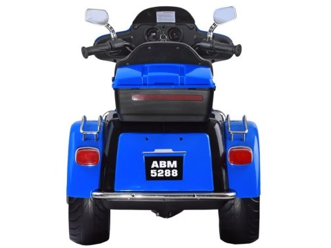 Duży Motor Chopper na akumulator dla dzieci PA0254 niebieski Duży Motor Chopper na akumulator dla dzieci PA0254 niebieski