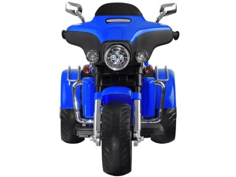 Duży Motor Chopper na akumulator dla dzieci PA0254 niebieski Duży Motor Chopper na akumulator dla dzieci PA0254 niebieski