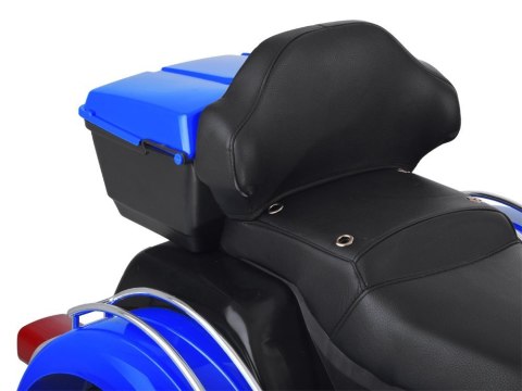 Duży Motor Chopper na akumulator dla dzieci PA0254 niebieski Duży Motor Chopper na akumulator dla dzieci PA0254 niebieski