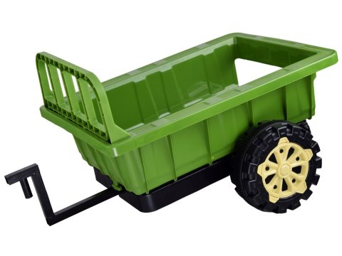 Traktor z przyczepą na akumulator świeci PA0234 Traktor z przyczepą na akumulator świeci PA0234