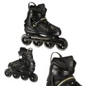 NILS EXTREME NA1128 CZARNO-ZŁOTE ROZM. L(39-42) ŁYŻWOROLKI NILS EXTREME