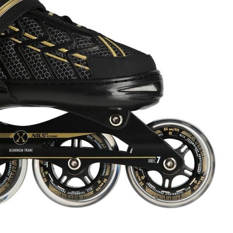 NILS EXTREME NA1128 CZARNO-ZŁOTE ROZM. L(39-42) ŁYŻWOROLKI NILS EXTREME NILS EXTREME NA1128 CZARNO-ZŁOTE ROZM. L(39-42) ŁYŻWOROLKI NILS EXTREME