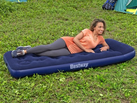 Bestway 1-osobowy materac dmuchany Air Mattress Jr.Twin 185x76x28cm 67223 Bestway 1-osobowy materac dmuchany Air Mattress Jr.Twin 185x76x28cm 67223