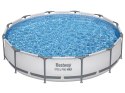 Bestway Basen STELAŻOWY 6,473L 366x76cm 7w1 pompa + filtr 56416 Bestway Basen STELAŻOWY 6,473L 366x76cm 7w1 pompa + filtr 56416