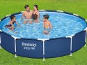 Bestway Basen stelażowy 366cm x 76cm 8w1 56681 Bestway Basen stelażowy 366cm x 76cm 8w1 56681
