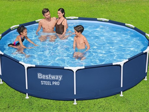 Bestway Basen stelażowy 366cm x 76cm 8w1 56681 Bestway Basen stelażowy 366cm x 76cm 8w1 56681