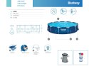 Bestway Basen stelażowy 366cm x 76cm 8w1 56681 Bestway Basen stelażowy 366cm x 76cm 8w1 56681