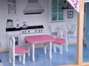 Duży Drewniany Domek dla lalek + drewniane mebelki Pastelowe kolory ZA5457 Duży Drewniany Domek dla lalek + drewniane mebelki Pastelowe kolory ZA5457