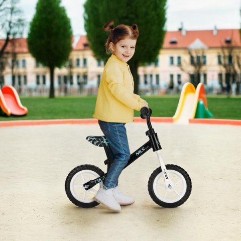 NILS FUN RB134 ROWEREK BIEGOWY CZARNY KOŁA 10'' NILS FUN NILS FUN RB134 ROWEREK BIEGOWY CZARNY KOŁA 10'' NILS FUN