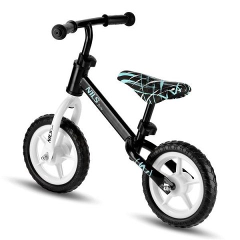 NILS FUN RB134 ROWEREK BIEGOWY CZARNY KOŁA 10'' NILS FUN NILS FUN RB134 ROWEREK BIEGOWY CZARNY KOŁA 10'' NILS FUN