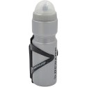 BIDON ROWEROWY DUNLOP 750ML Z KOSZYKIEM SREBRNY BIDON ROWEROWY DUNLOP 750ML Z KOSZYKIEM SREBRNY