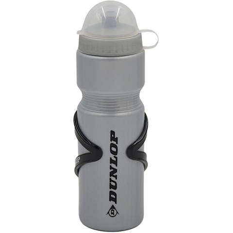BIDON ROWEROWY DUNLOP 750ML Z KOSZYKIEM SREBRNY BIDON ROWEROWY DUNLOP 750ML Z KOSZYKIEM SREBRNY