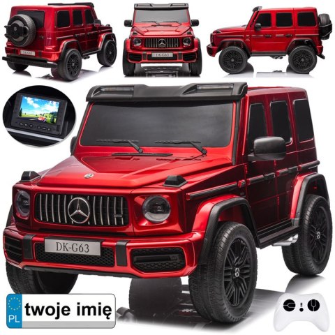 Auto na akumulator Mercedes G klasa 63 AMG 4x4 Panel Radio 2osoby PA0309 Auto na akumulator Mercedes G klasa 63 AMG 4x4 Panel Radio 2osoby PA0309