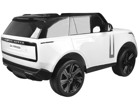 Auto na akumulator RANGE ROVER 4x4 800W wyświetlacz pilot PA0319 biały Auto na akumulator RANGE ROVER 4x4 800W wyświetlacz pilot PA0319 biały