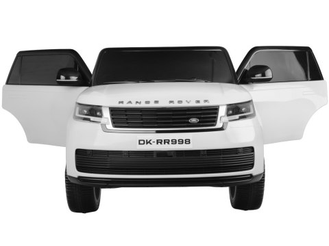 Auto na akumulator RANGE ROVER 4x4 800W wyświetlacz pilot PA0319 biały Auto na akumulator RANGE ROVER 4x4 800W wyświetlacz pilot PA0319 biały