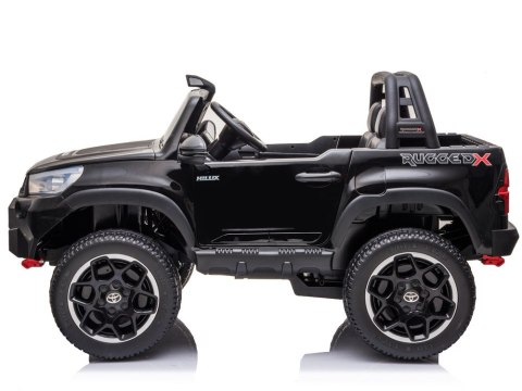 Auto na akumulator duża Toyota Hilux 2osoby PA0250 czarny Auto na akumulator duża Toyota Hilux 2osoby PA0250 czarny