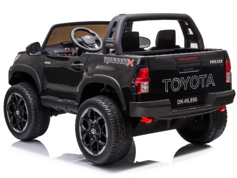 Auto na akumulator duża Toyota Hilux 2osoby PA0250 czarny Auto na akumulator duża Toyota Hilux 2osoby PA0250 czarny
