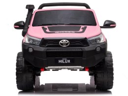 Auto na akumulator duża Toyota Hilux 2osoby PA0250 różowy