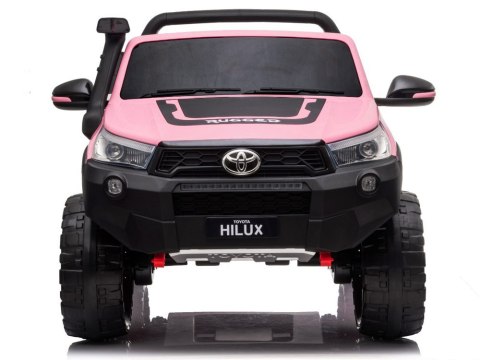 Auto na akumulator duża Toyota Hilux 2osoby PA0250 różowy