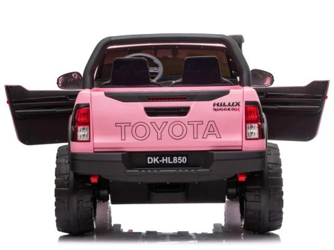 Auto na akumulator duża Toyota Hilux 2osoby PA0250 różowy Auto na akumulator duża Toyota Hilux 2osoby PA0250 różowy