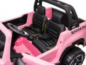 Auto na akumulator duża Toyota Hilux 2osoby PA0250 różowy