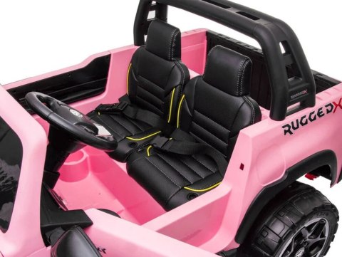 Auto na akumulator duża Toyota Hilux 2osoby PA0250 różowy Auto na akumulator duża Toyota Hilux 2osoby PA0250 różowy