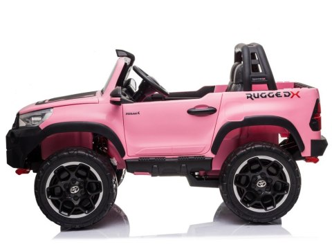 Auto na akumulator duża Toyota Hilux 2osoby PA0250 różowy Auto na akumulator duża Toyota Hilux 2osoby PA0250 różowy