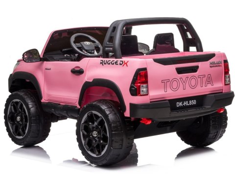 Auto na akumulator duża Toyota Hilux 2osoby PA0250 różowy Auto na akumulator duża Toyota Hilux 2osoby PA0250 różowy
