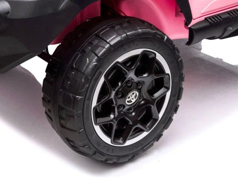 Auto na akumulator duża Toyota Hilux 2osoby PA0250 różowy Auto na akumulator duża Toyota Hilux 2osoby PA0250 różowy