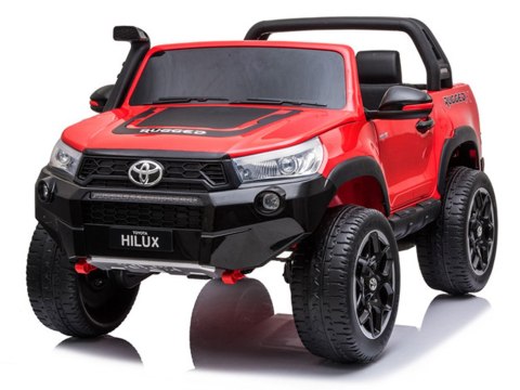 Auto na akumulator duża Toyota Hilux 2osoby PA0250 czerwony