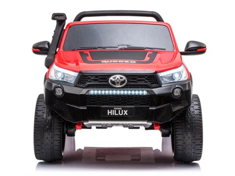 Auto na akumulator duża Toyota Hilux 2osoby PA0250 czerwony Auto na akumulator duża Toyota Hilux 2osoby PA0250 czerwony