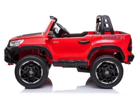 Auto na akumulator duża Toyota Hilux 2osoby PA0250 czerwony Auto na akumulator duża Toyota Hilux 2osoby PA0250 czerwony