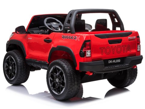 Auto na akumulator duża Toyota Hilux 2osoby PA0250 czerwony Auto na akumulator duża Toyota Hilux 2osoby PA0250 czerwony