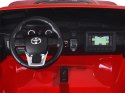 Auto na akumulator duża Toyota Hilux 2osoby PA0250 czerwony