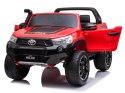 Auto na akumulator duża Toyota Hilux 2osoby PA0250 czerwony