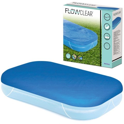 Bestway Plandeka Pokrywa na basen 262x175cm 58319 Bestway Plandeka Pokrywa na basen 262x175cm 58319