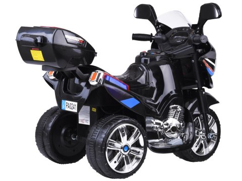 Motorek na akumulator kolorowe światła led PA0241 Motorek na akumulator kolorowe światła led PA0241