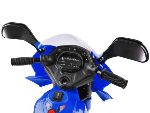 Motorek na akumulator kolorowe światła led PA0241 Motorek na akumulator kolorowe światła led PA0241