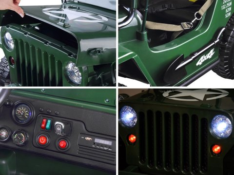 Auto na akumulator 3os J E E P Willys pilot PA0249 Auto na akumulator 3os J E E P Willys pilot PA0249
