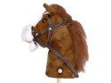 Hobby Horse Koń na patyku Dźwięk galopu i rżenia + ruchomy pysk ZA5442 Hobby Horse Koń na patyku Dźwięk galopu i rżenia + ruchomy pysk ZA5442