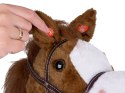 Hobby Horse Koń na patyku Dźwięk galopu i rżenia + ruchomy pysk ZA5442 Hobby Horse Koń na patyku Dźwięk galopu i rżenia + ruchomy pysk ZA5442
