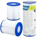 Bestway Filtr typ II wkład do pompy 2 szt 58094 Bestway Filtr typ II wkład do pompy 2 szt 58094