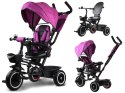 Rowerek trójkołowy Tiny Bike 3w1 różowy z daszkiem SP0650 Rowerek trójkołowy Tiny Bike 3w1 różowy z daszkiem SP0650