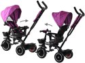 Rowerek trójkołowy Tiny Bike 3w1 różowy z daszkiem SP0650 Rowerek trójkołowy Tiny Bike 3w1 różowy z daszkiem SP0650