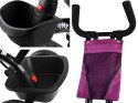 Rowerek trójkołowy Tiny Bike 3w1 różowy z daszkiem SP0650 Rowerek trójkołowy Tiny Bike 3w1 różowy z daszkiem SP0650